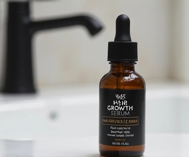 New Men's Hair Growth Serum.